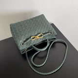 Sleek Premium PU Leather Handbag - Statement Silhouette | Women's Luxury Handbag #1563 - texture close-up (image 9) of designer-inspired handbag