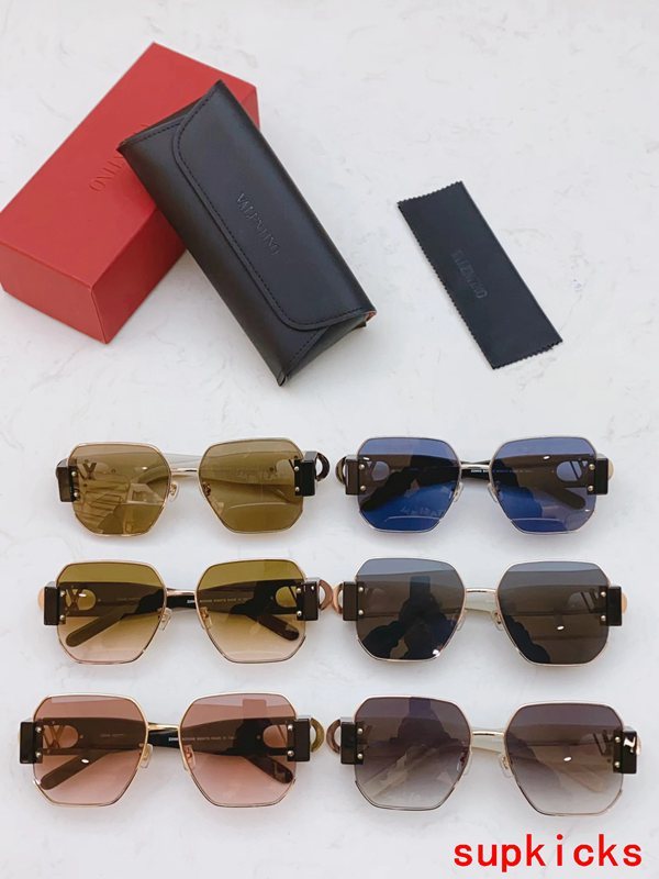 Lifestyle view of Louis Vuitton unisex sunglasses