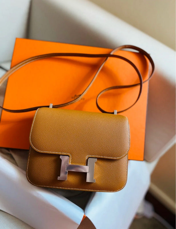 Close-up detail of refined bag design