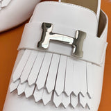 Hermès Burgundy High-Top Sneakers - Close-Up Texture View