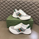 Gucci clean off-white luxury sneakers view 11 chunky sole construction