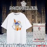 Back view of Moncler luxury clothing with everyday silhouette