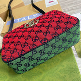 Top view of refined classic women's handbag – women's everyday handbag