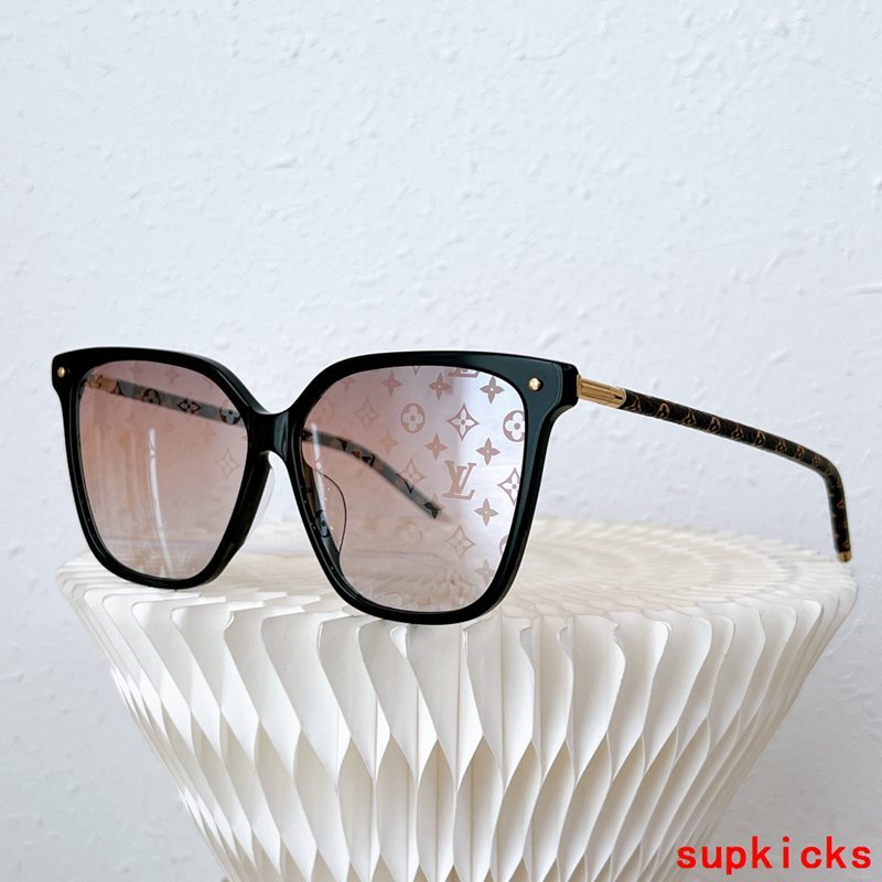 Lifestyle view of Louis Vuitton unisex sunglasses