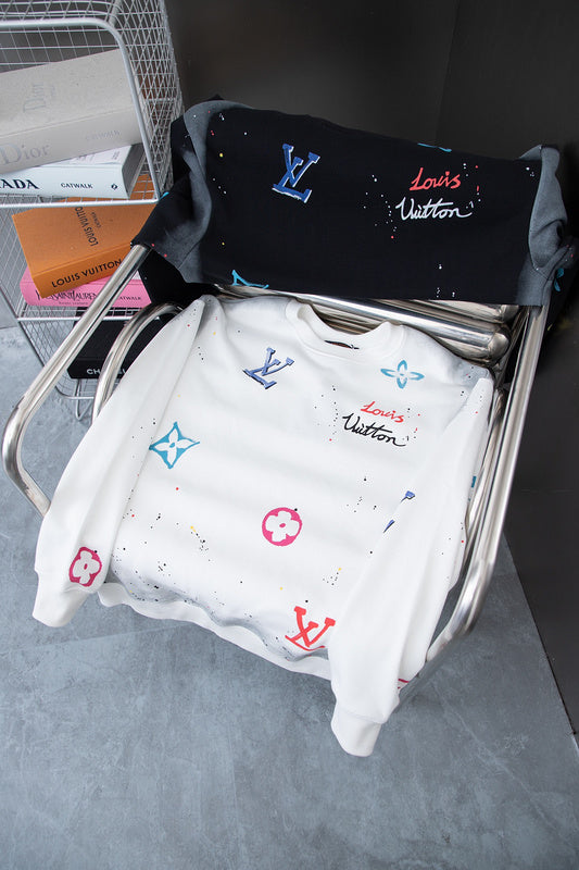 Side profile of Louis Vuitton luxury clothing with streetwear-inspired cut