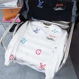 Side profile of Louis Vuitton luxury clothing with streetwear-inspired cut