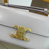 Handle and strap detail of signature elevated women's handbag – women's luxury accessory