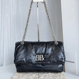 Zivas Charm Modern Minimalist Look Statement Handbag (Designer-Inspired Craftsmanship) – Front View