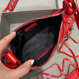 Bold Vegan Leather Handbag - Versatile Everyday Design | Women's Premium Handbag #385 - styled full view (image 7) of designer-inspired handbag
