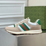 Gucci fresh white-and-black luxury sneakers view 5 streetwear statement look