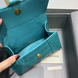 Refined Vegan Leather Handbag - Sleek Minimalist Lines | Women's Statement Accessory #710 - alternate angle view (image 8) of designer-inspired handbag