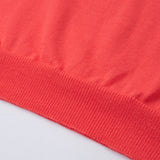 Front view of Polo cotton polo shirt with monogram-inspired silhouette