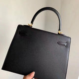 Close-up detail of sculpted bag design