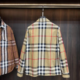 Close-up of Burberry designer clothing craftsmanship