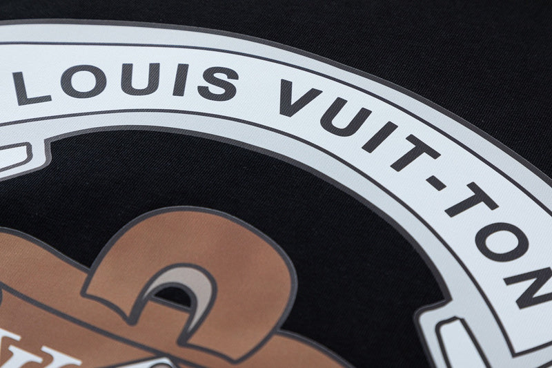 Front view of Louis Vuitton cotton t-shirt with relaxed-fit cut
