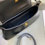 Statement Vegan Leather Handbag - Signature Hardware Accents | Women's Everyday Carry Handbag #443 - alternate angle view (image 8) of designer-inspired handbag