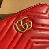 Back view of premium classic women's handbag – women's luxury handbag