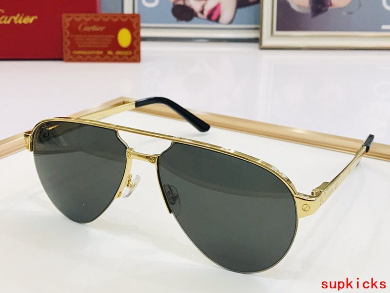 Full view of Cartier unisex sunglasses