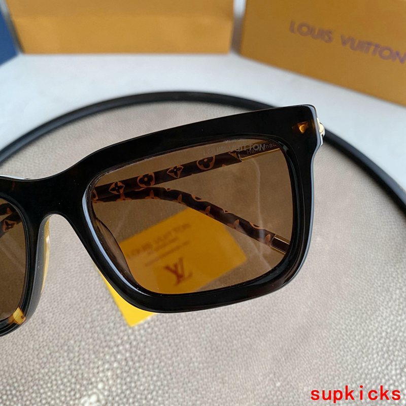 Front view of Louis Vuitton unisex sunglasses