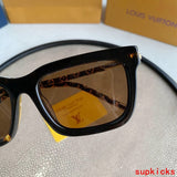 Front view of Louis Vuitton unisex sunglasses