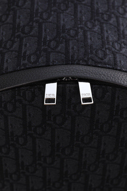 Back view of statement signature women's handbag – women's premium purse