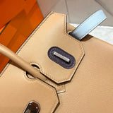 Close-up detail of clean-lined bag design
