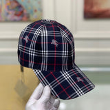 Front view of Burberry unisex cap