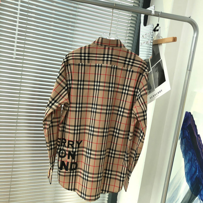 Burberry clothing back view — premium authentic designer style