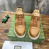 Gucci classic monochrome luxury sneakers view 6 low-top design