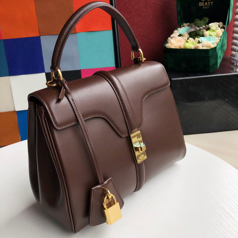 Back view of modern premium women's handbag – women's premium purse
