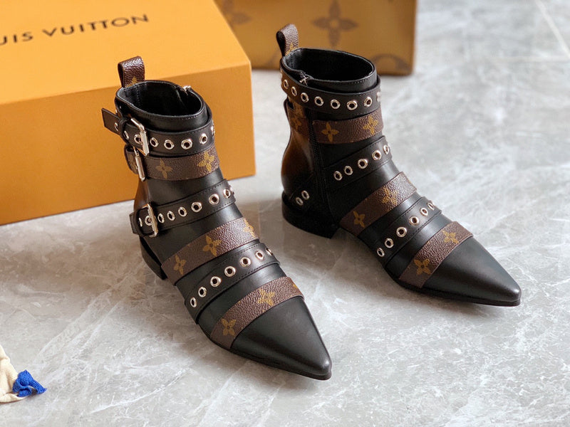 Louis Vuitton luxury shoes detail view — premium authentic designer style