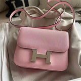 Close-up detail of considered bag design