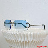 Side view of Cartier unisex sunglasses
