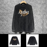 Amiri hoodie front view designer style