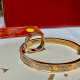 Front view of Cartier unisex jewelry piece