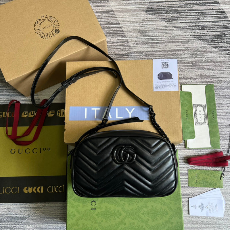 Polished bag shown from front angle