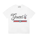 Side profile of Louis Vuitton cotton t-shirt with logo-detail design