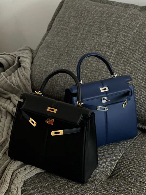 Polished bag shown from front angle