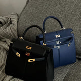 Polished bag shown from front angle