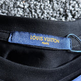 Back view of Louis Vuitton cotton t-shirt with relaxed-fit cut