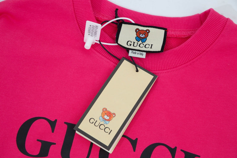Full styled look of Gucci luxury clothing with everyday silhouette