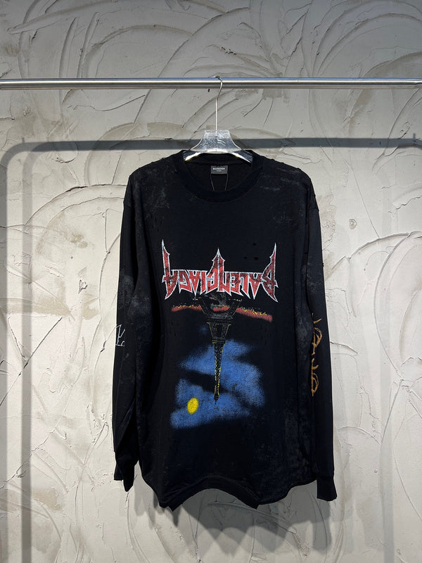 Balenciaga luxury designer clothing detail shot