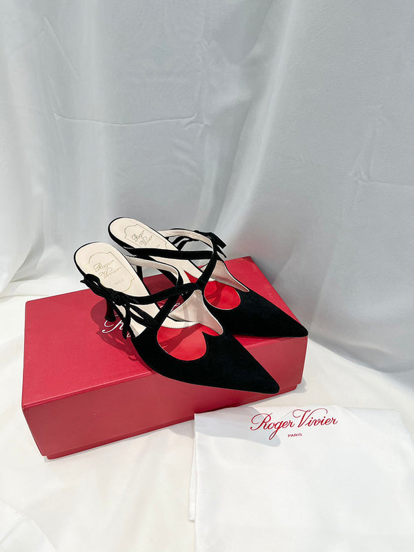 Roger Vivier designer shoes full view