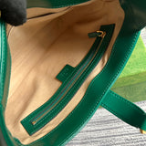 Close-up detail of classic polished women's handbag – women's designer-style accessory