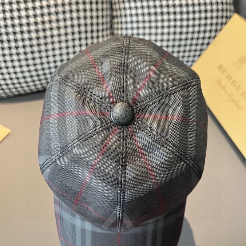 Front view of Burberry unisex cap