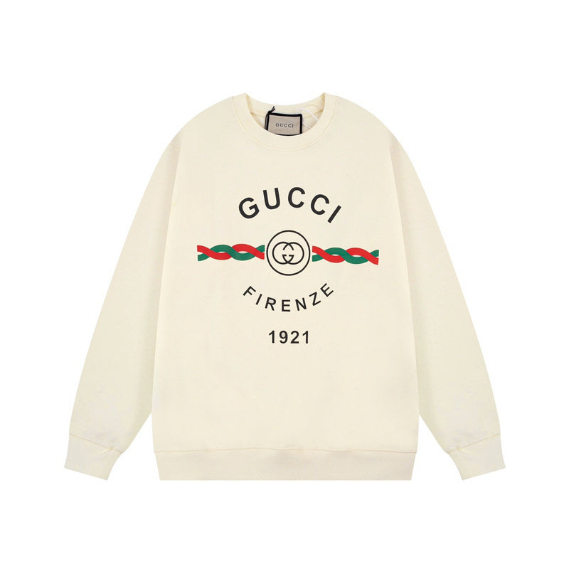 Front view of Gucci luxury clothing with tailored silhouette