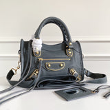 Zivas Charm Effortless Sophistication Statement Handbag (Signature Shape & Finish) – Lifestyle Shot