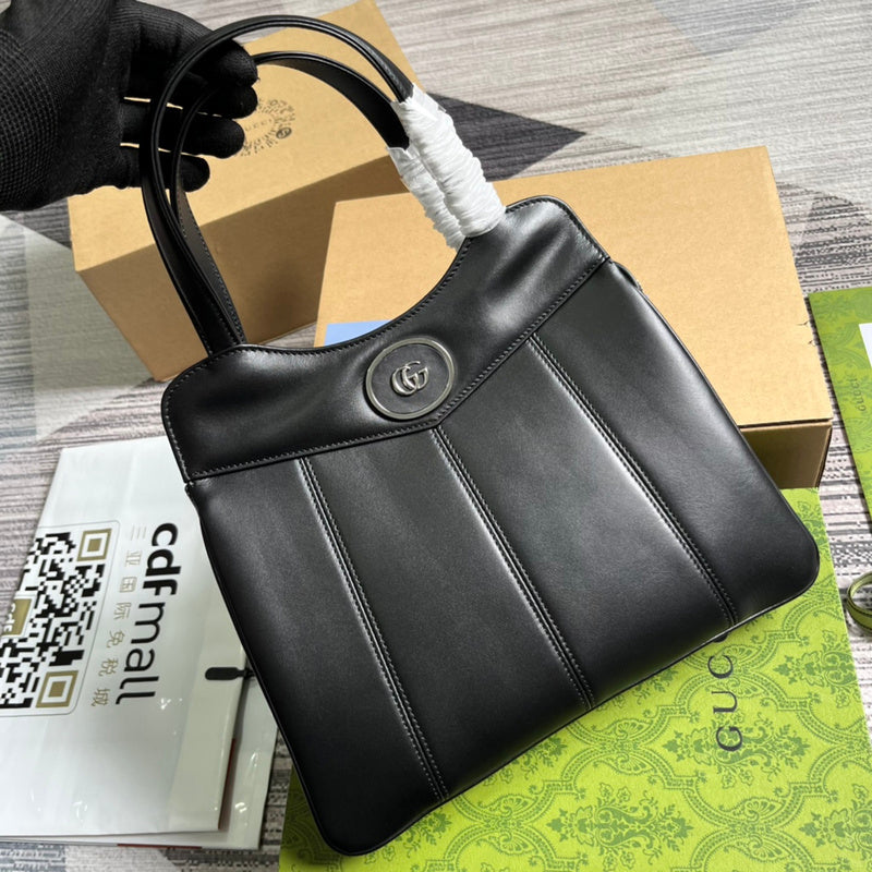 Interior view of statement classic women's handbag – women's luxury accessory
