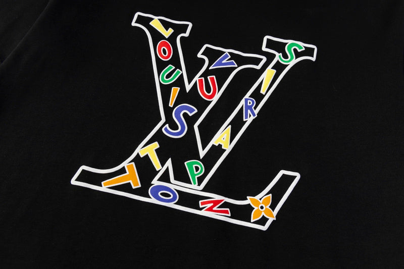 Back view of Louis Vuitton cotton t-shirt with contemporary cut