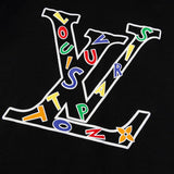 Back view of Louis Vuitton cotton t-shirt with contemporary cut